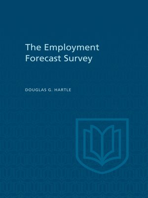 cover image of The Employment Forecast Survey